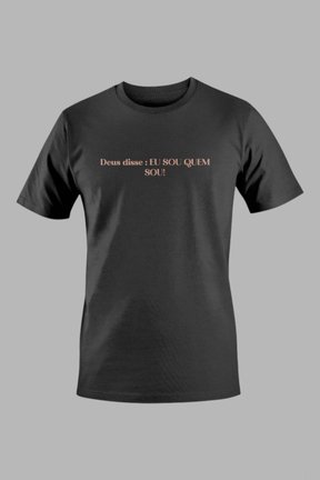 camisa preta manequi eu soue quem sou